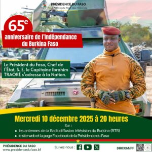 11-dec-300x300 Message à la Nation de Son Excellence le Capitaine Ibrahim TRAORÉ, Président du Faso, Chef de l'État ce 10 décembre 2025 à 20h.
